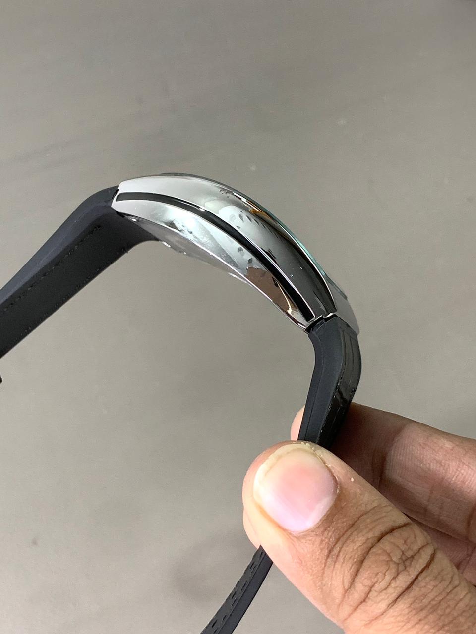 Denvosi Crystal Tonneau Rose Gold & Silver Ice