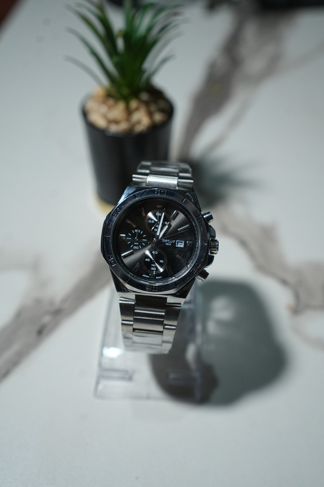 Tissot 1853 Chronograph Men’s Watch Luxury Stainless Steel Sports Edition