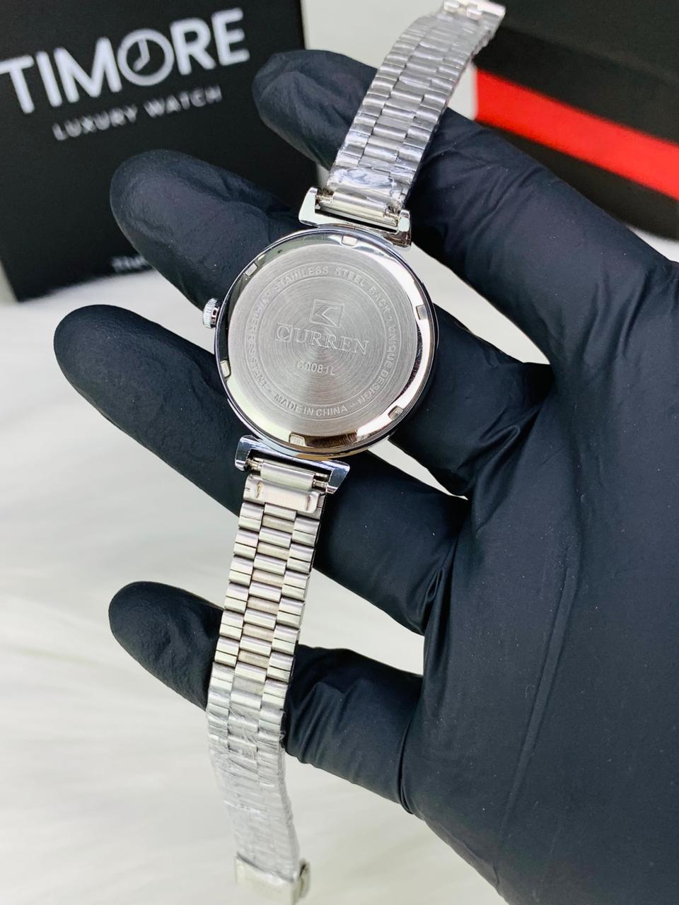 Curren Blanche Women's Silver Watch