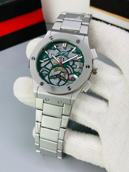 Hublot Classic Fusion Steel Roman Numeral Duo