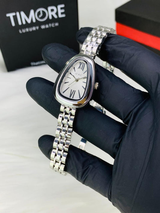 IEKE Luxury Women’s Silver Watch