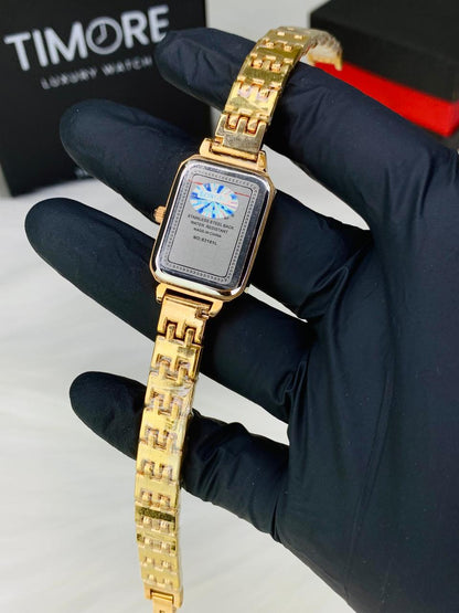 Longbo Women’s Elegant Gold Dress Watch