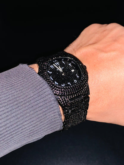 Patek Philippe Luxury Black Stone Arabic Edition