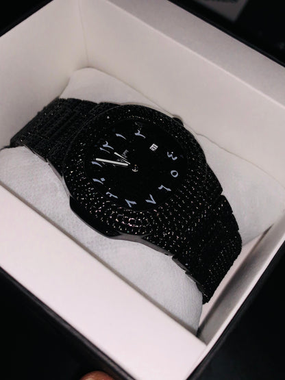 Patek Philippe Luxury Black Stone Arabic Edition