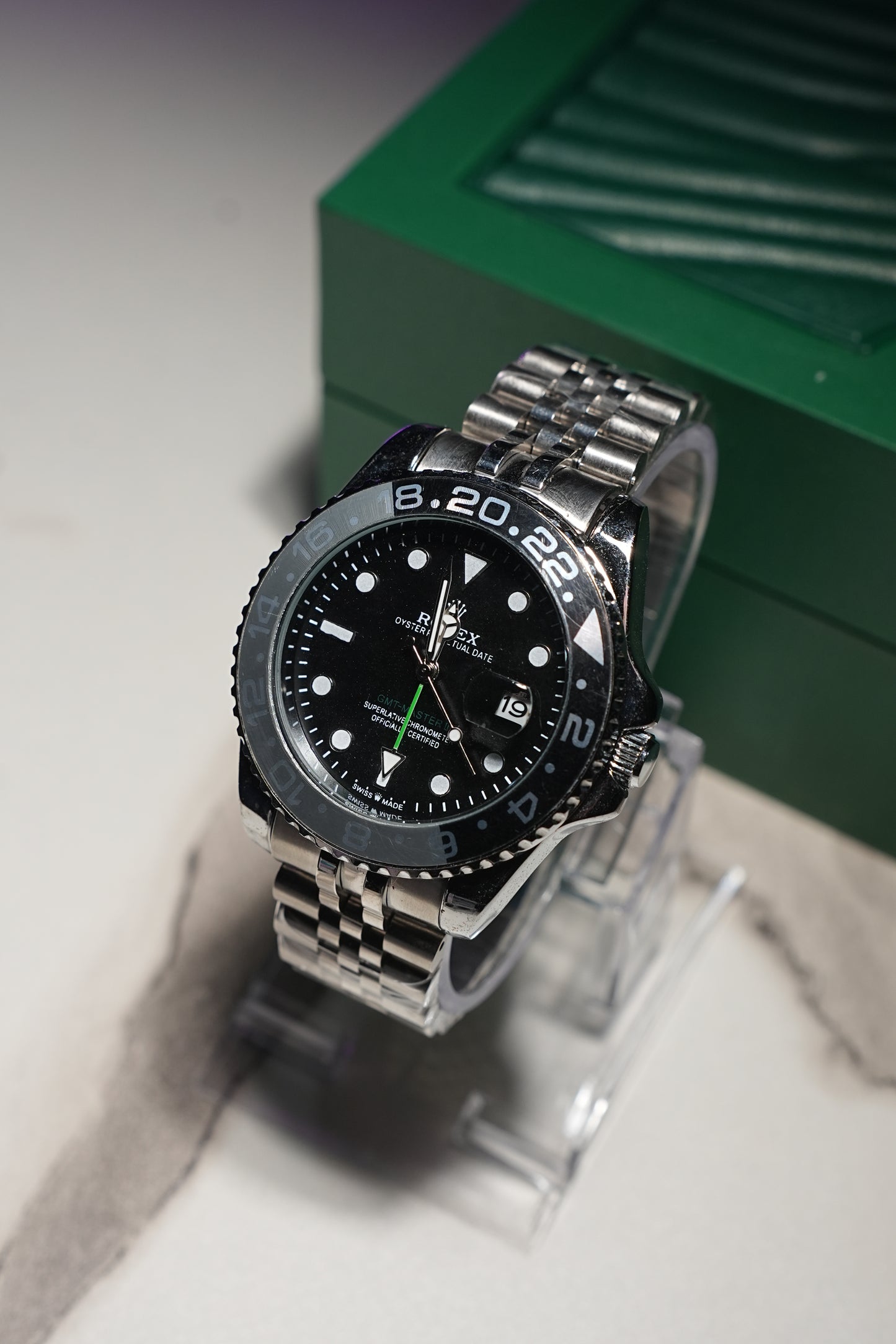 Rolex GMT-Master II – Luxury Black Dial Professional Edition