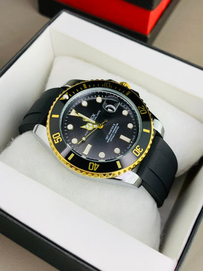 RLX Submariner Two-Tone With Black Strap