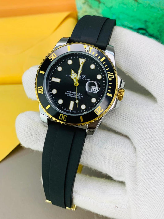 RLX Submariner Two-Tone With Black Strap
