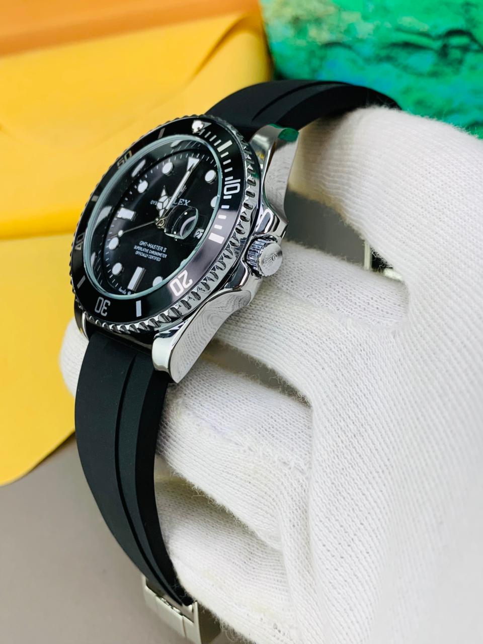 RLX Submariner Two-Tone With Black Strap