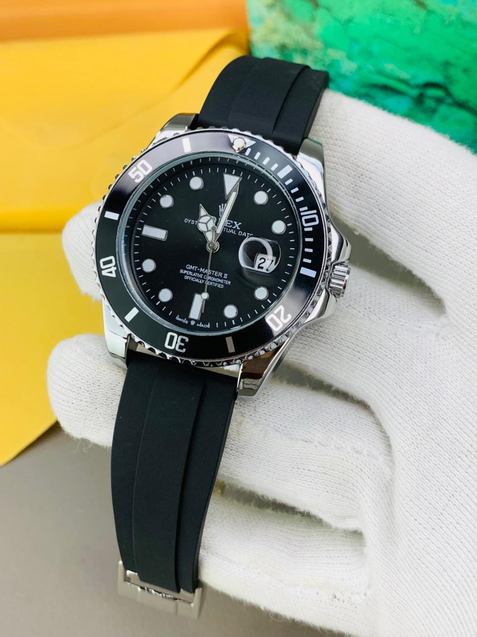 RLX Submariner Two-Tone With Black Strap