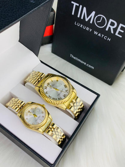 RLX Datejust Luxury Couple Set