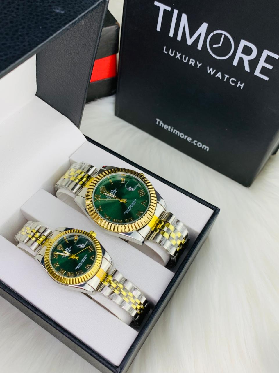 RLX Datejust Luxury Couple Set