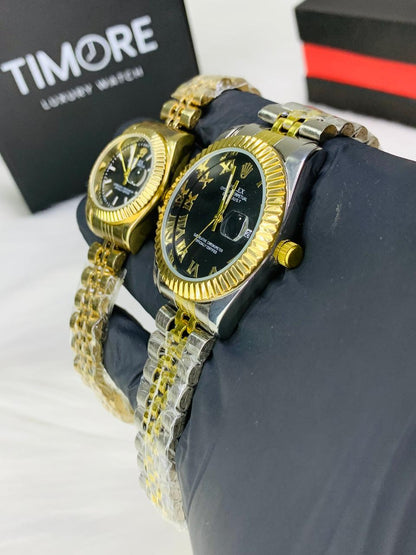 RLX Datejust Luxury Couple Set