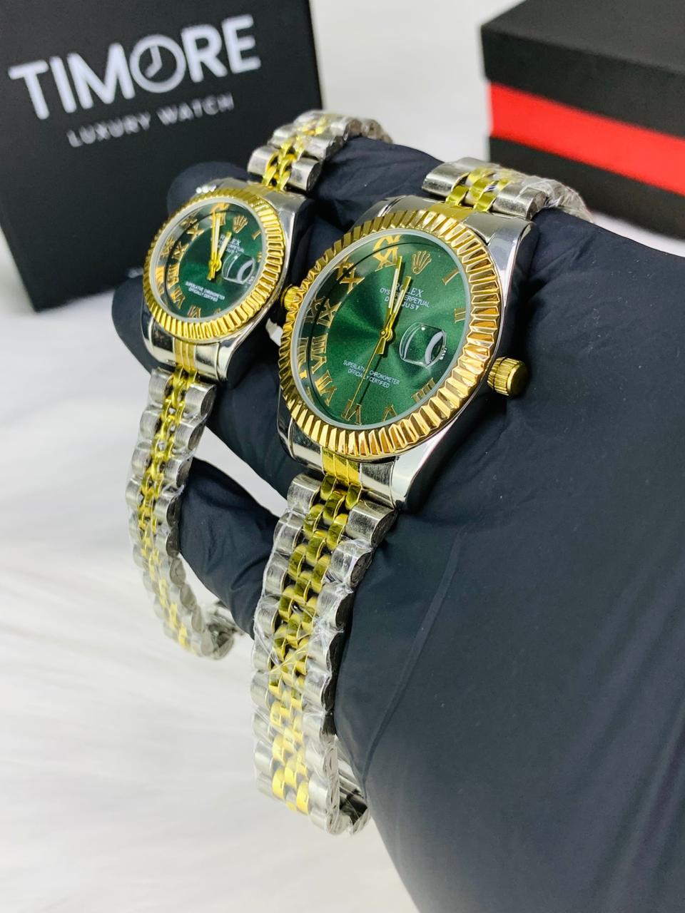 RLX Datejust Luxury Couple Set
