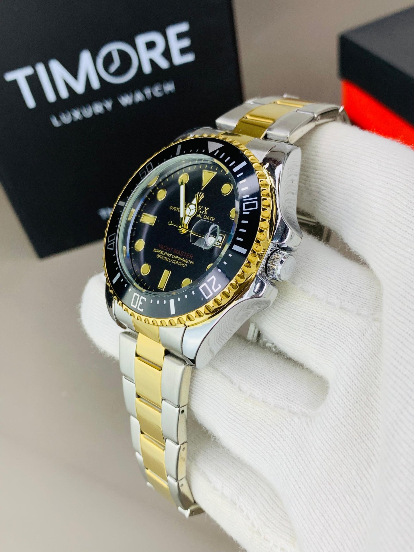 Rolex Gold Rotating Bazel