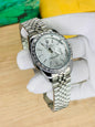 Rolex Oyster Perpetual Silver Sunray Dial 41