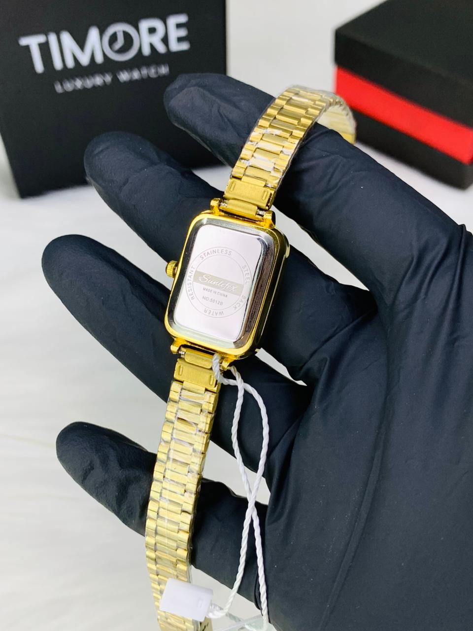 Sunlifex Women’s Vintage Gold Watch