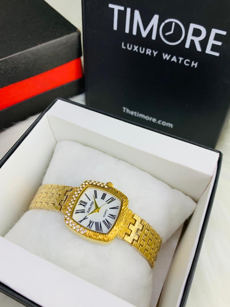 Sunlifex Women’s Luxury Gold Collection – Vintage Oval & Rectangle Series