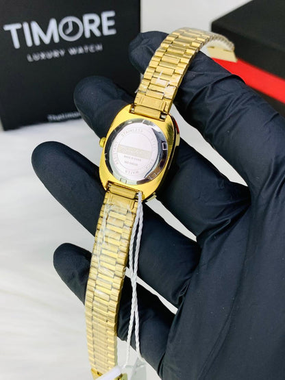 Sunlifex Women’s Luxury Gold Watch – Elegant Vintage Roman Series