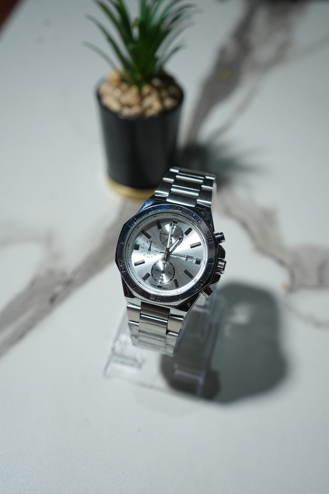 Tissot 1853 Chronograph Men’s Watch Luxury Stainless Steel Sports Edition