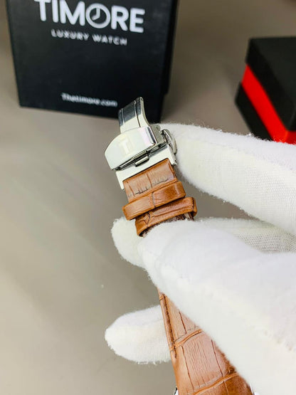 Tissot Black & Brown Leather Straps